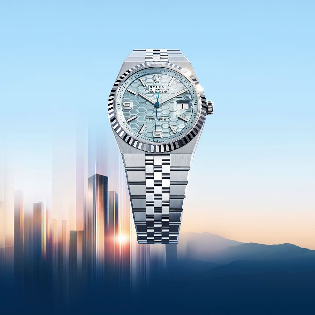 ROLEX LANDWELLER SKY BLUE